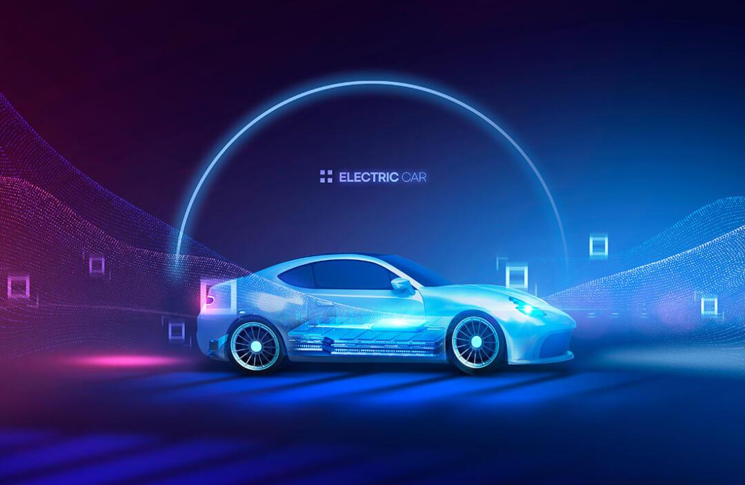 电动智能新能源汽车视觉海报素材丨8.890