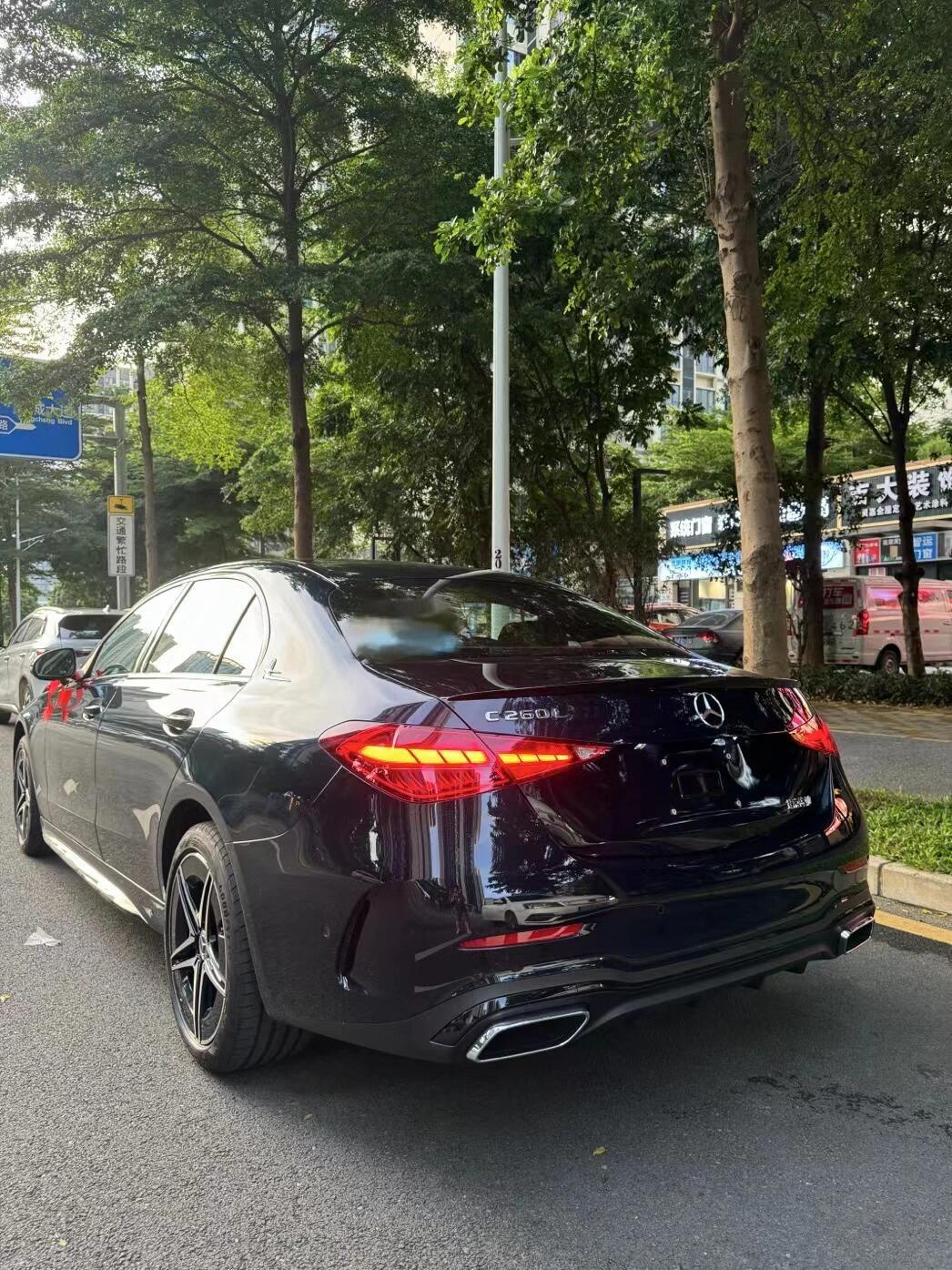 2024款 奔驰c260l 皓夜运动版 准新车