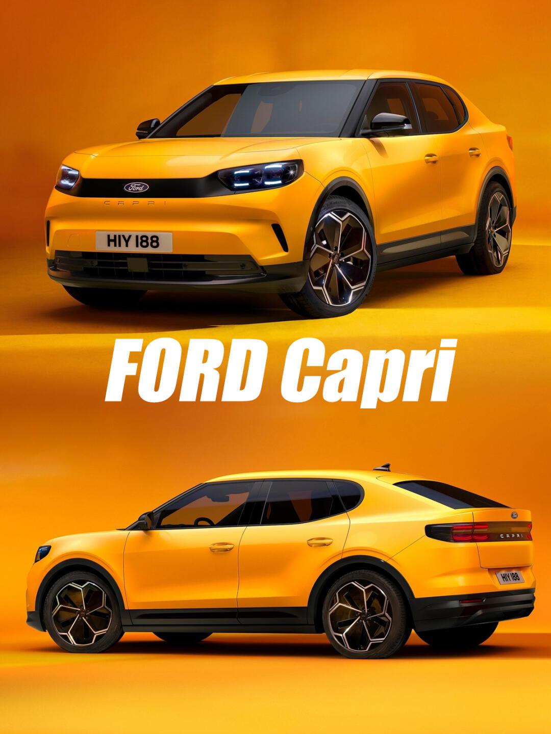 福特纯电轿跑suv 福特capri亮相_capri社区_易车社区