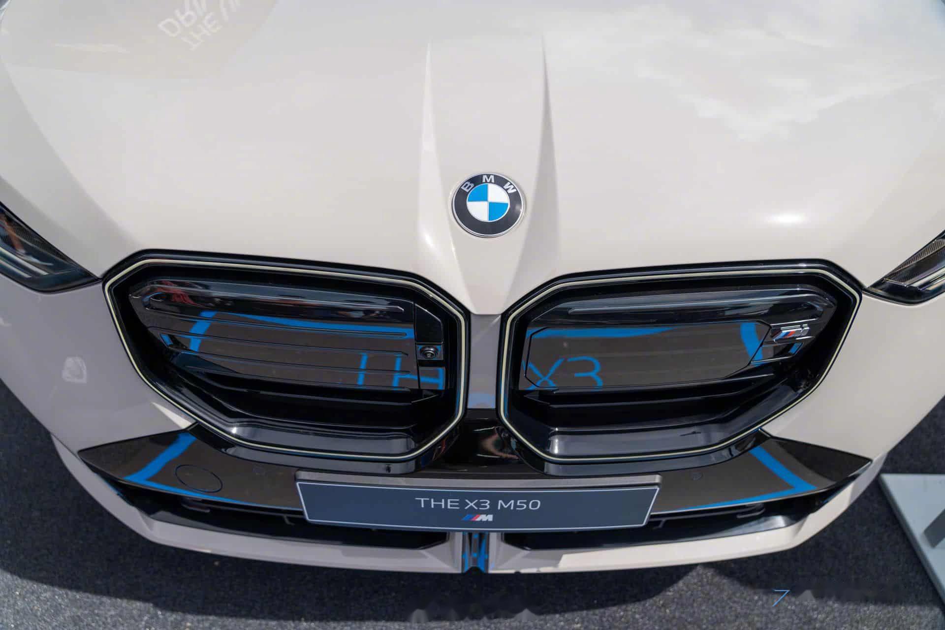 再等几个月～宝马带着全新x3背水一战 实拍图,看实车还是挺帅的啊,这