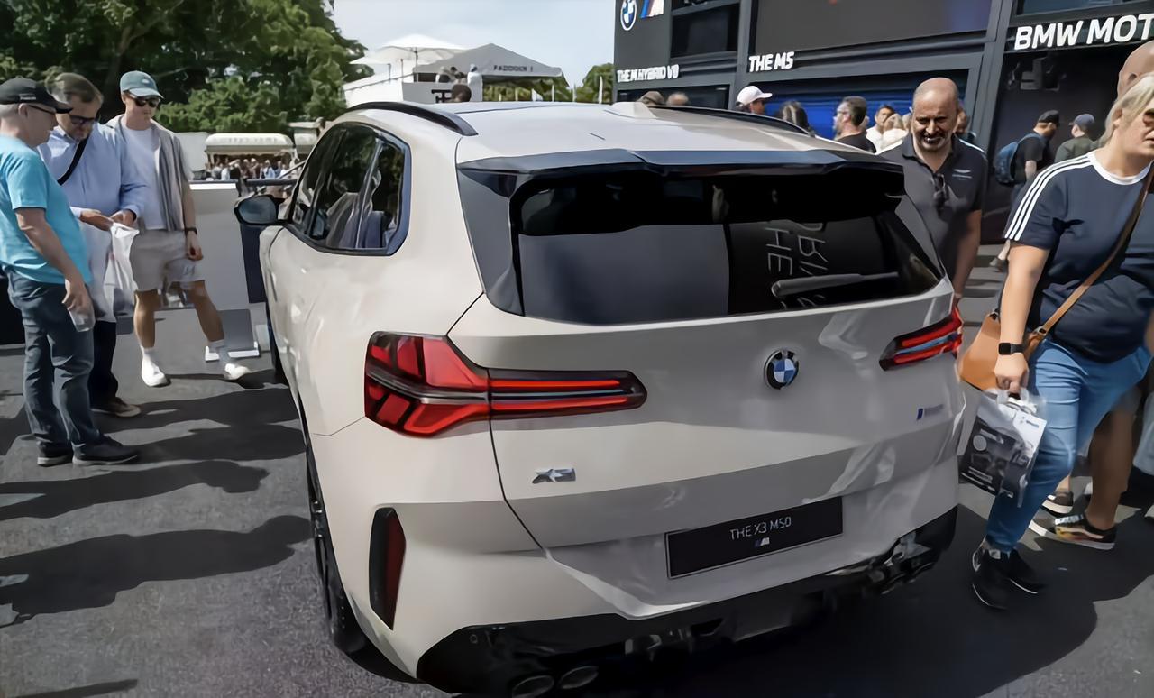 【2024古德伍德速度节:全新一代宝马x3实车亮相】新车