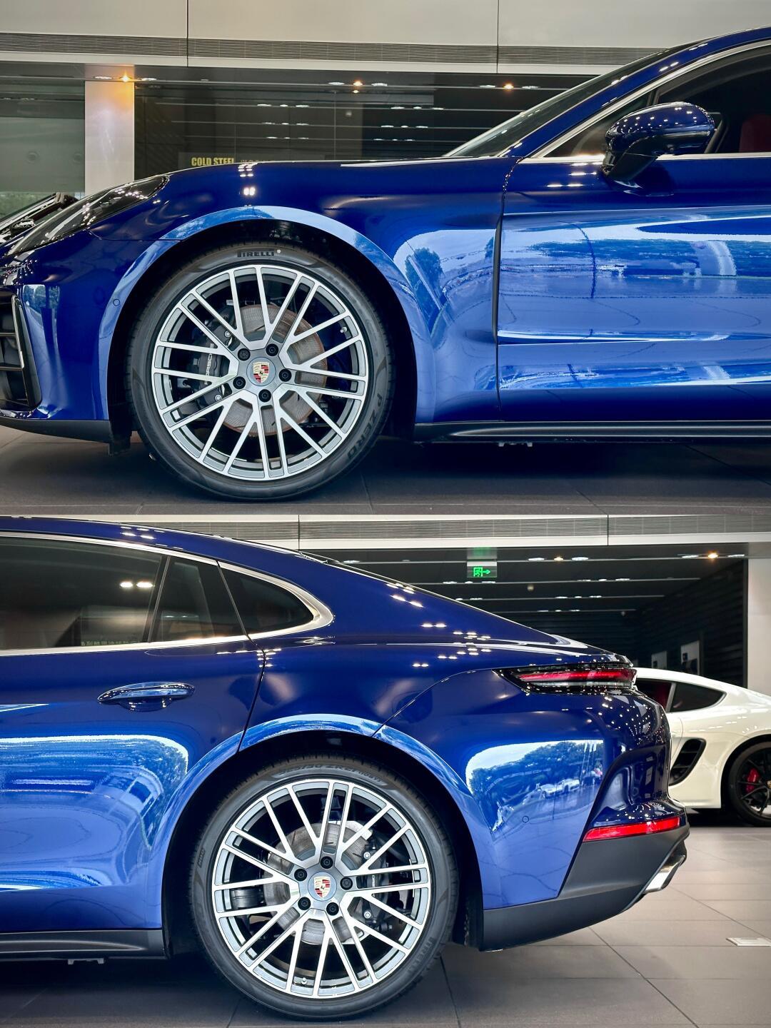 7月"蓝"朋友 panamera 龙胆蓝98_保时捷panamera社区_易车社区