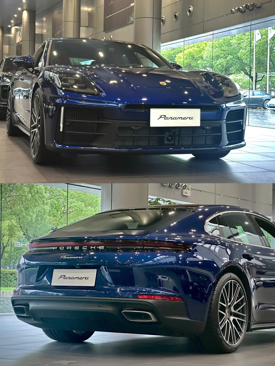 7月"蓝"朋友 panamera 龙胆蓝98_保时捷panamera社区_易车社区