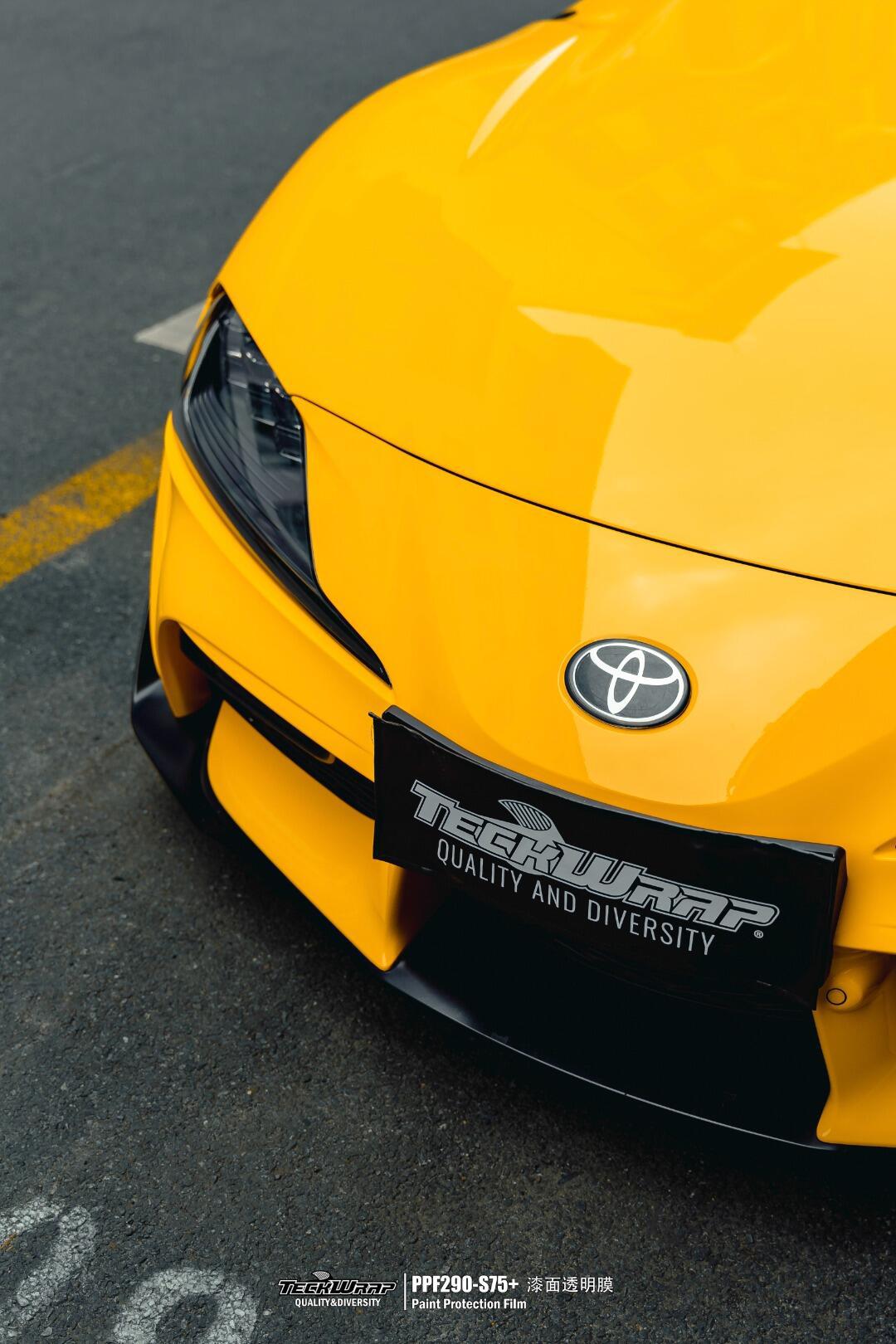丰田牛魔王 葵花黄_丰田supra社区_易车社区