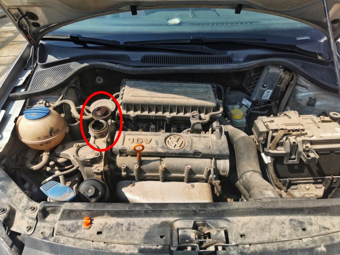 爱车polo,diy换机油