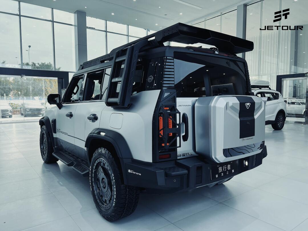 哪个男孩子能够拒绝硬派帅气的越野suv呢 捷途旅行者银龙之翼官改版来