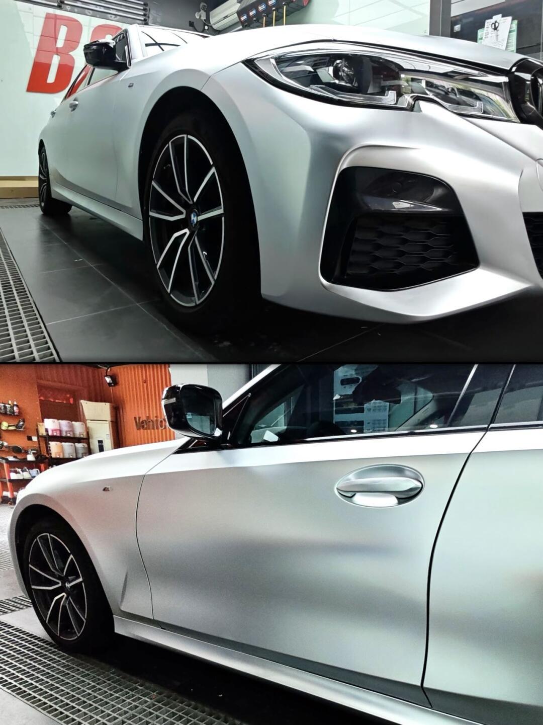 ⚡️男生不会拒绝的哑光金属战斗银|宝马3系