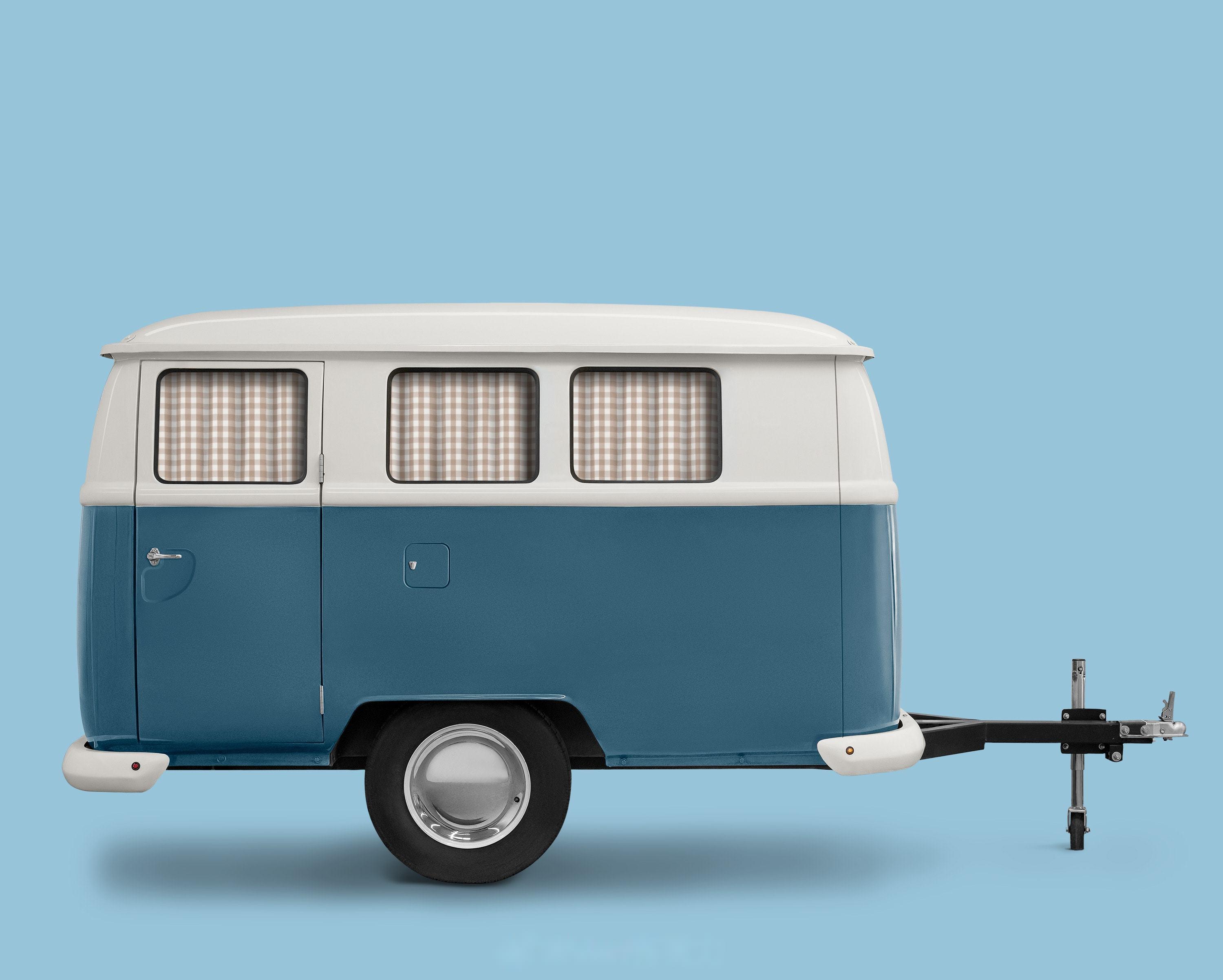 来自dub box usa的复古拖挂房车——t2.3. 造型很明显来自大众t2