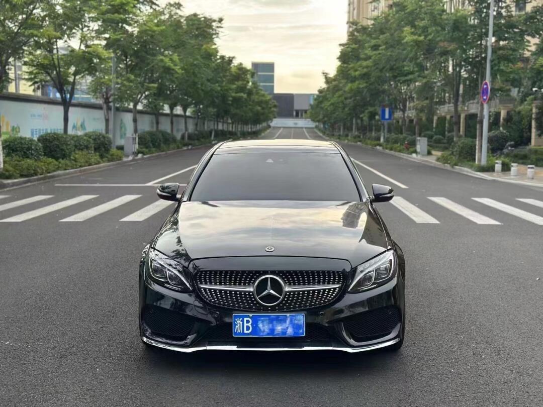 奔驰c200 四驱 前嘴小瑕疵 发变巅峰 蓝牙音乐 分离式双天窗 _奔驰c级