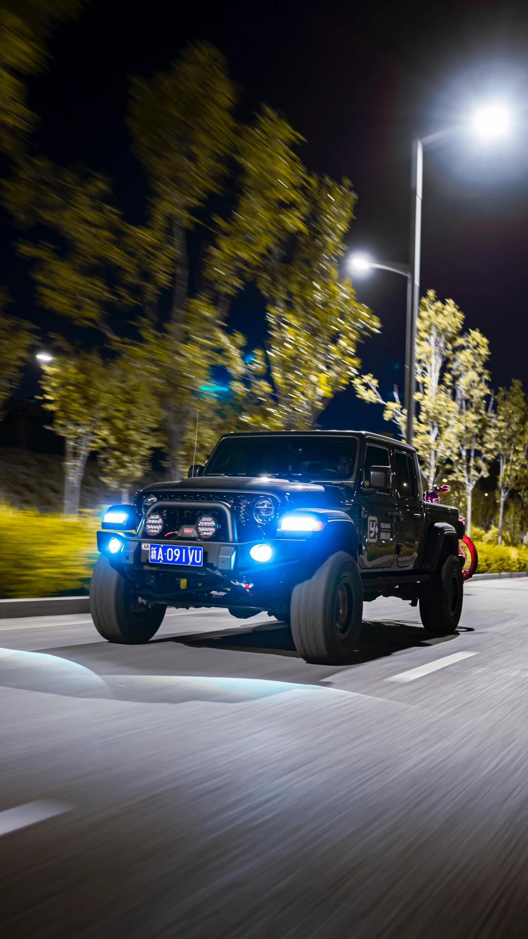 越野车里的盆栽组🪴