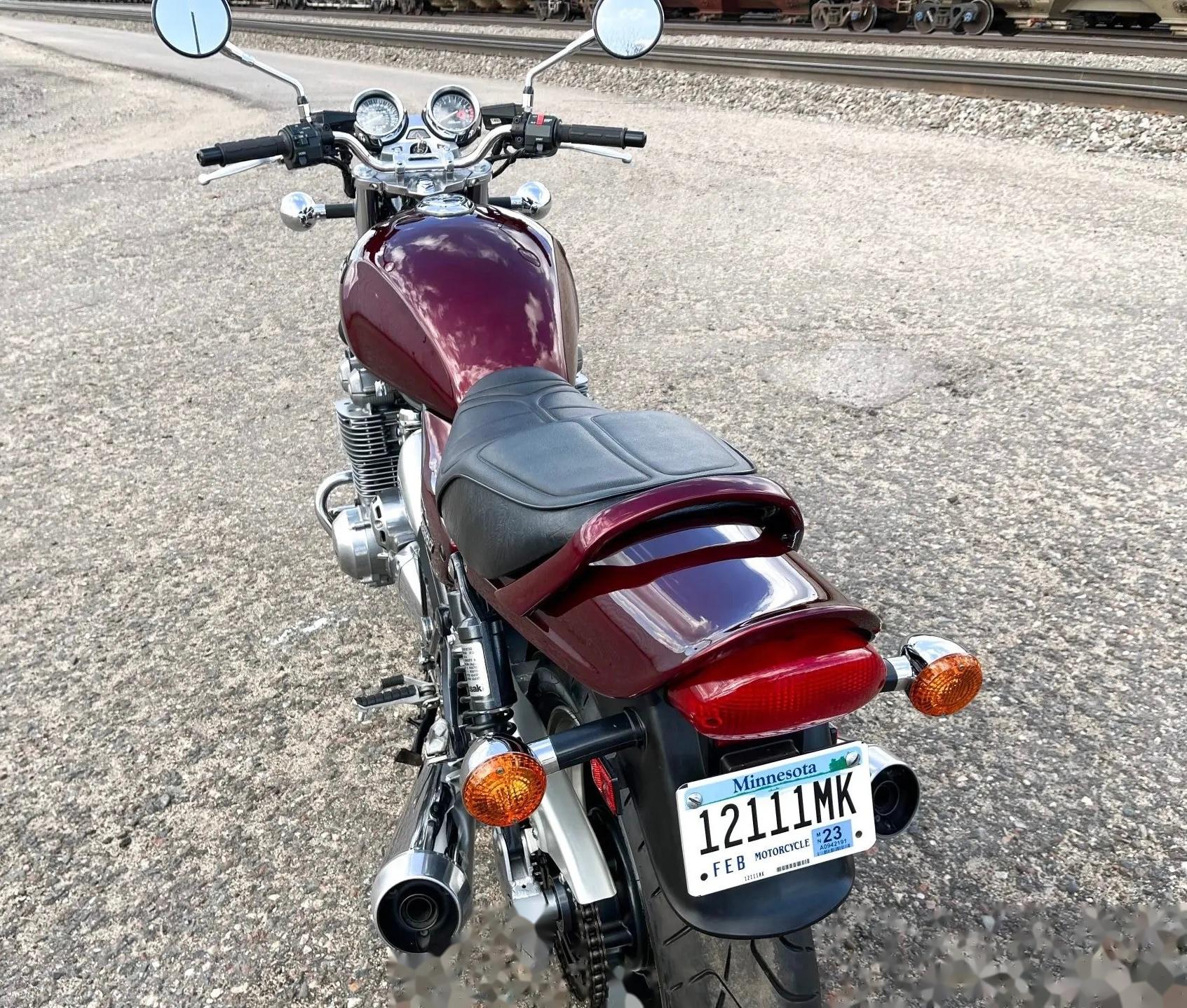 1993 年川崎 zr1100 zephyr 737373 风冷式 1,062cc d