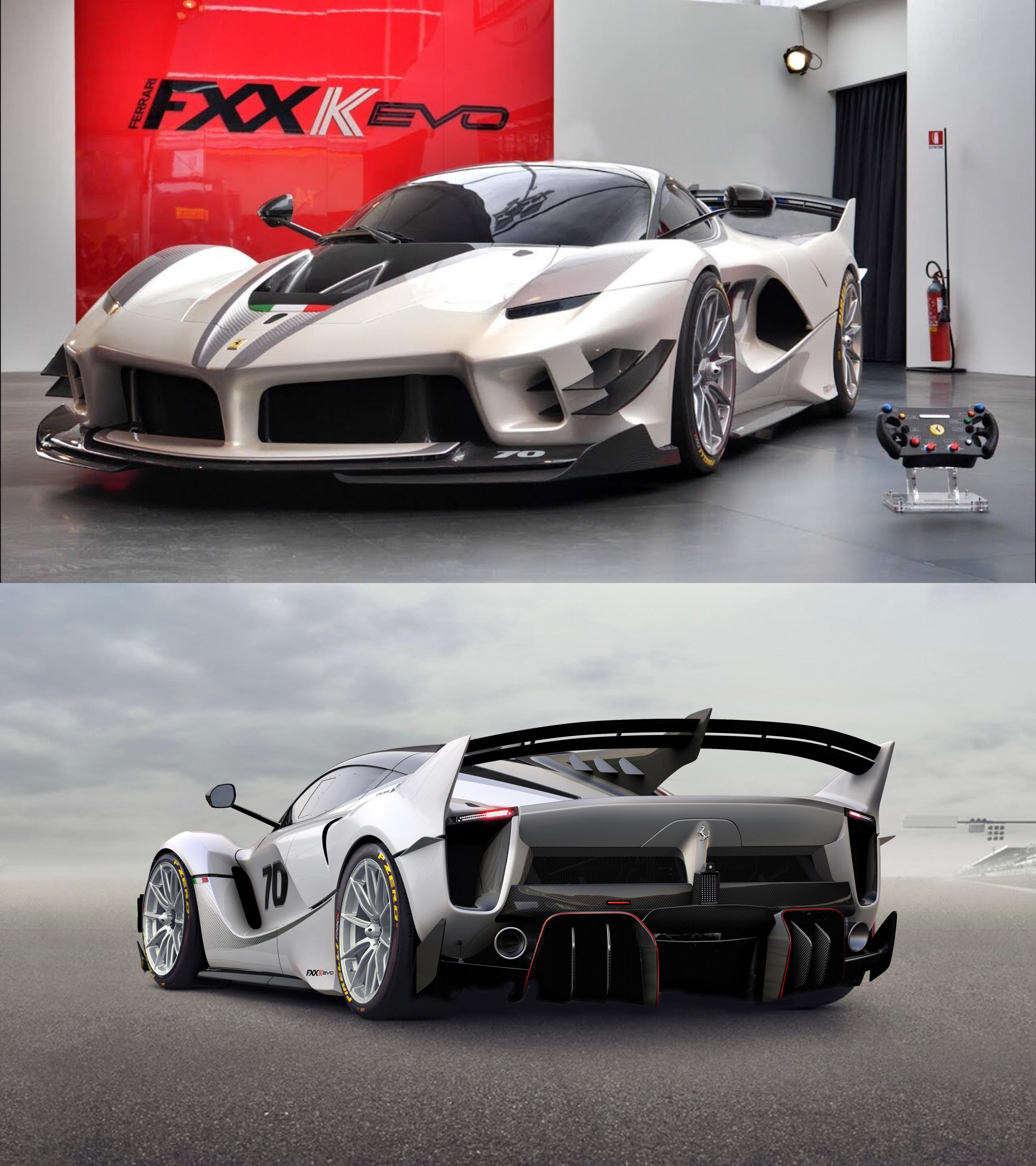 51566法拉利fxx k evo图1,峰值下压力830kg 41566塞纳gtr图2