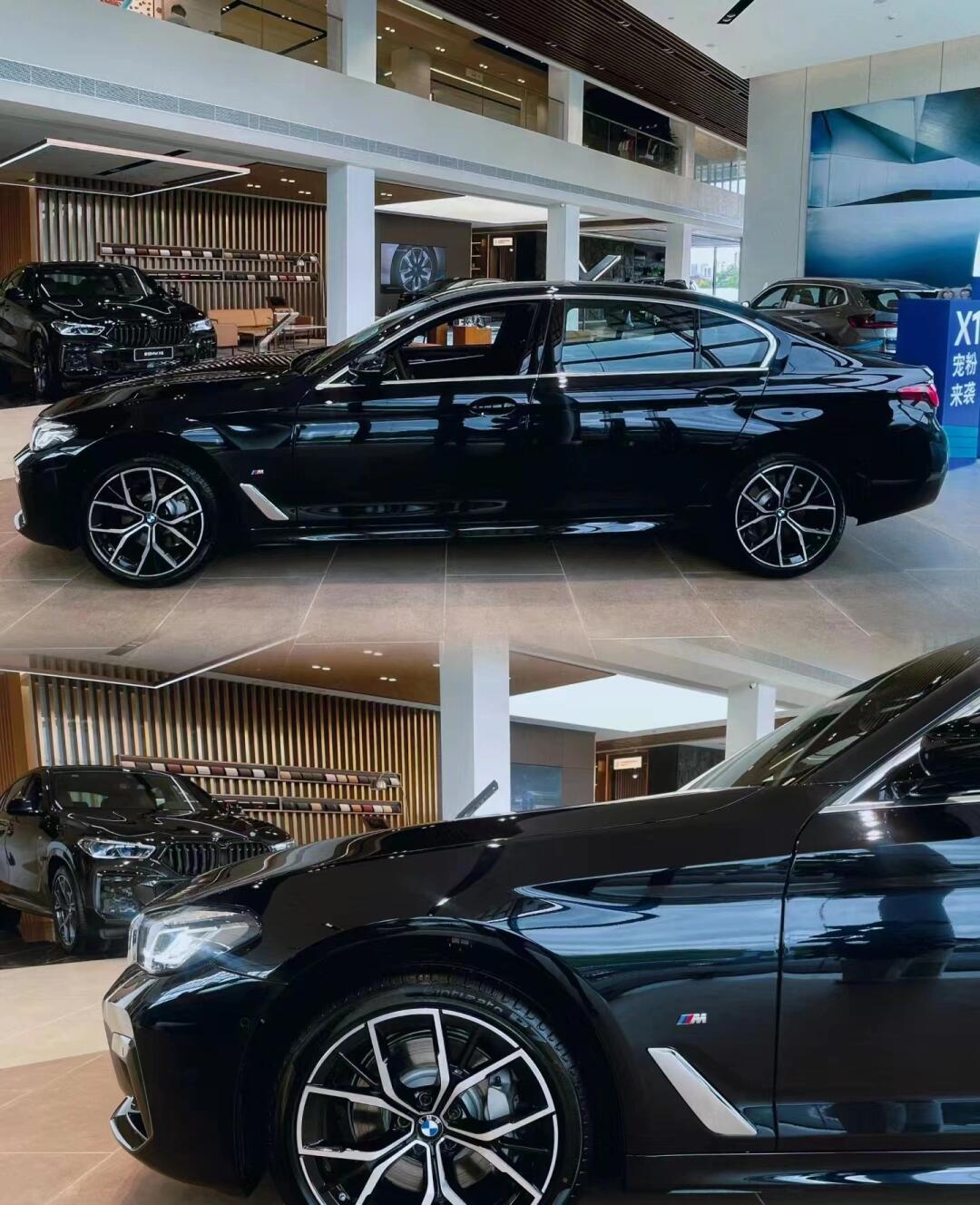 宝马三系升级19寸花瓣轮毂,真的帅气