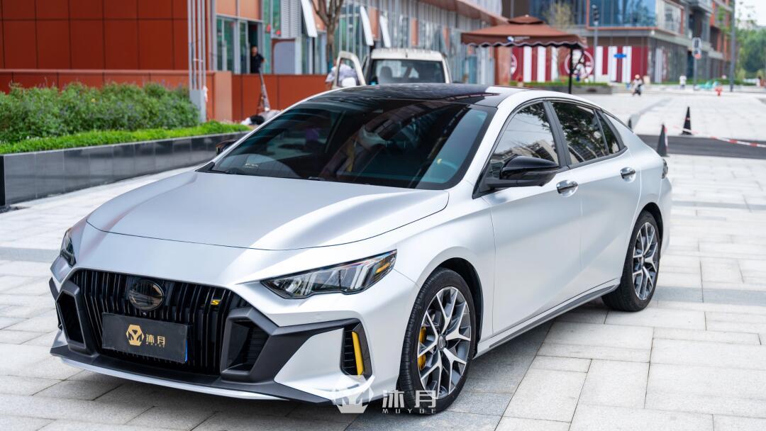 传祺影豹改色贴膜ax亚历山大银_影豹社区_易车社区