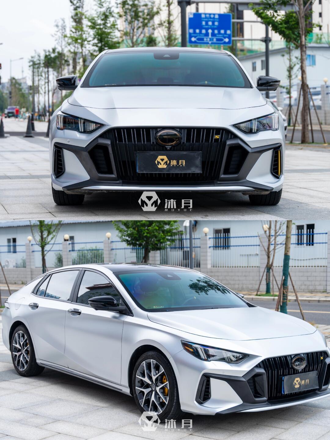 传祺影豹改色贴膜ax亚历山大银_影豹社区_易车社区