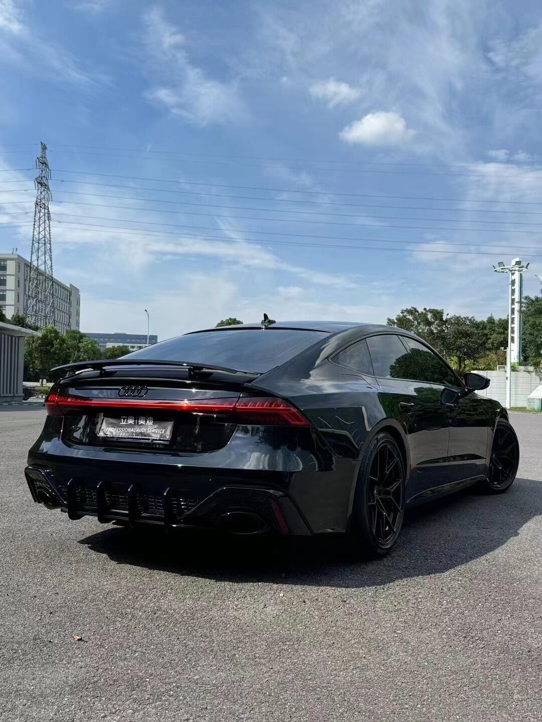 奥迪a7黑武士升级案例