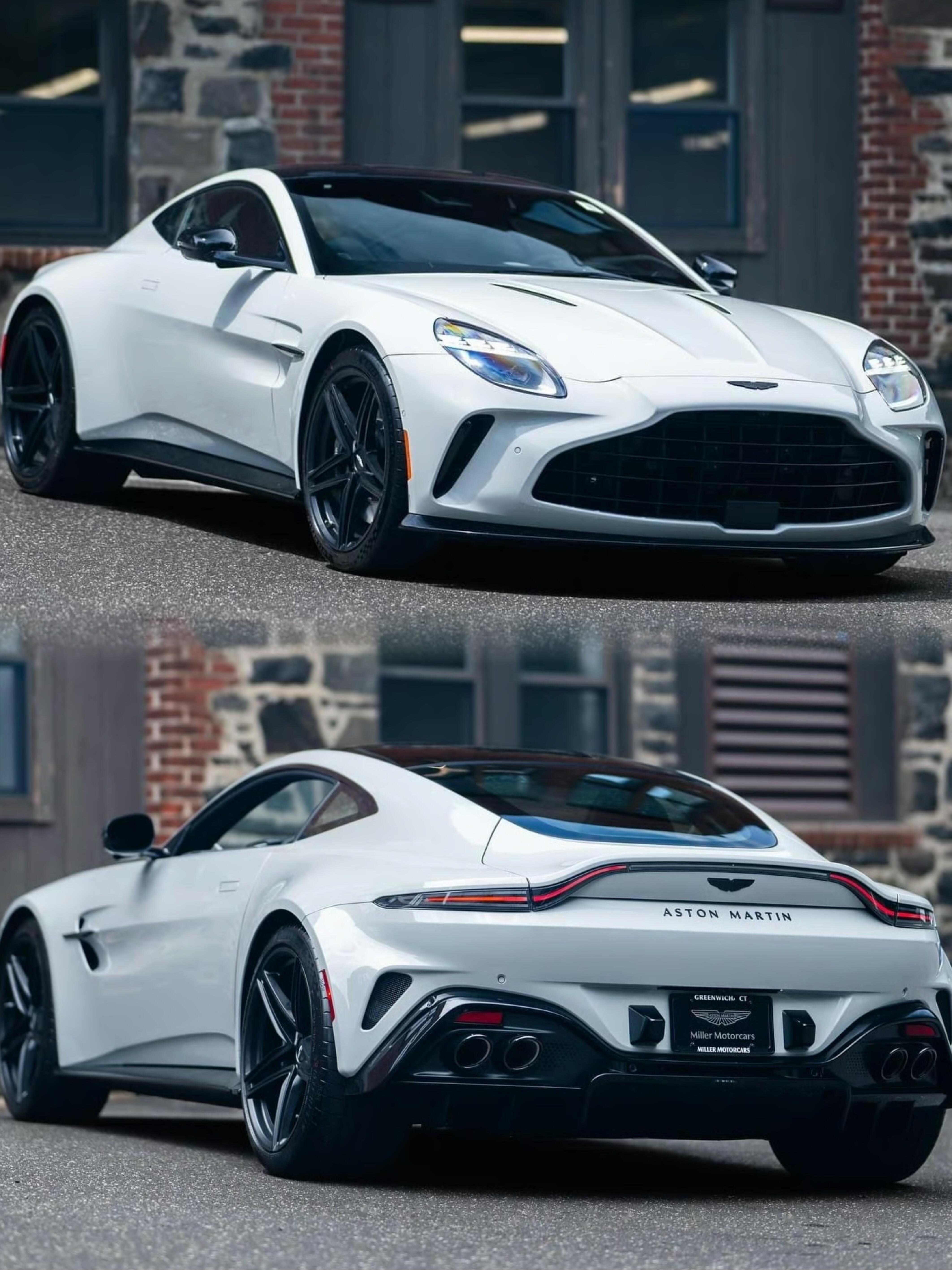 全新阿斯顿·马丁vantage,采用了最新的家族式设计风格,搭载665匹马力