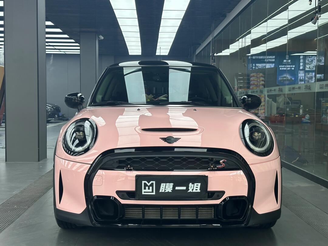 🚗宝马mini 改色贝壳粉 展示