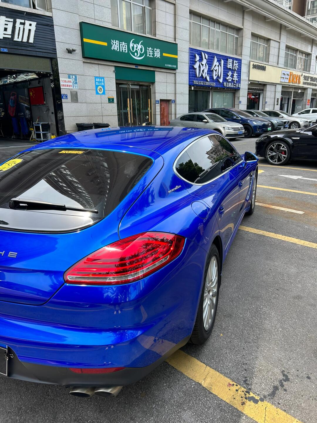 保时捷帕拉梅拉丨水晶宝石蓝_保时捷panamera社区_易车社区