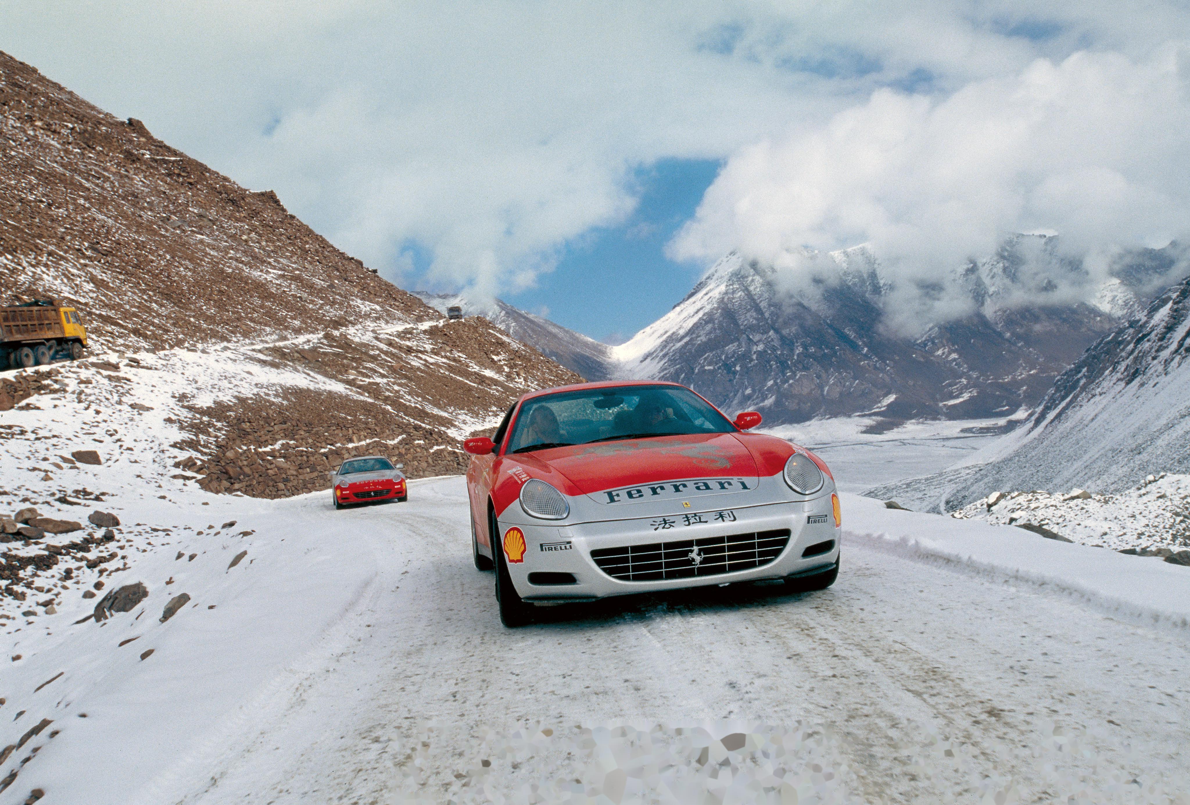 ferrari 612 scaglietti tour of china