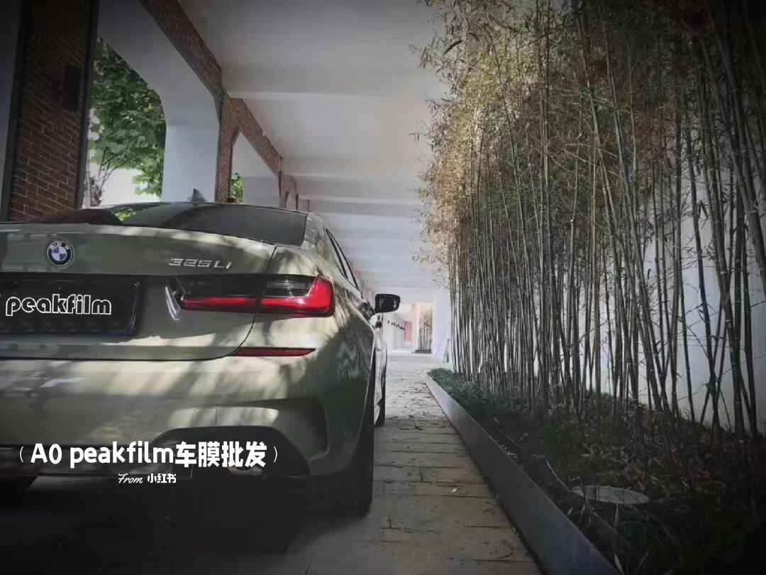 宝马3系配绿天下无敌|水晶卡其绿|帅的一