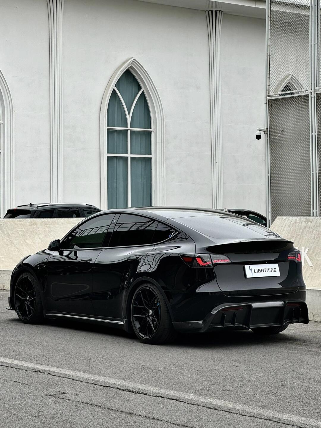 94model y黑武士进化论:从平凡到无敌的改装