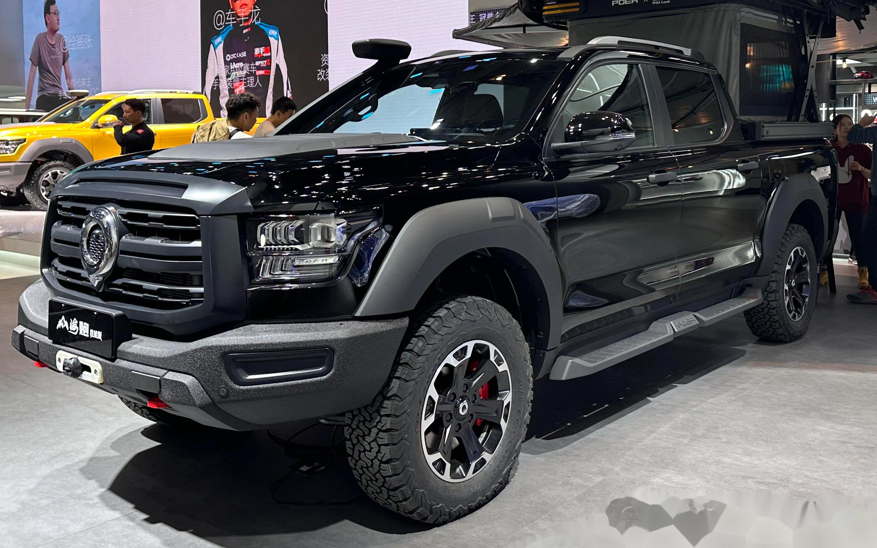 拓意!长城炮山海炮性能版!墨黑色涂装