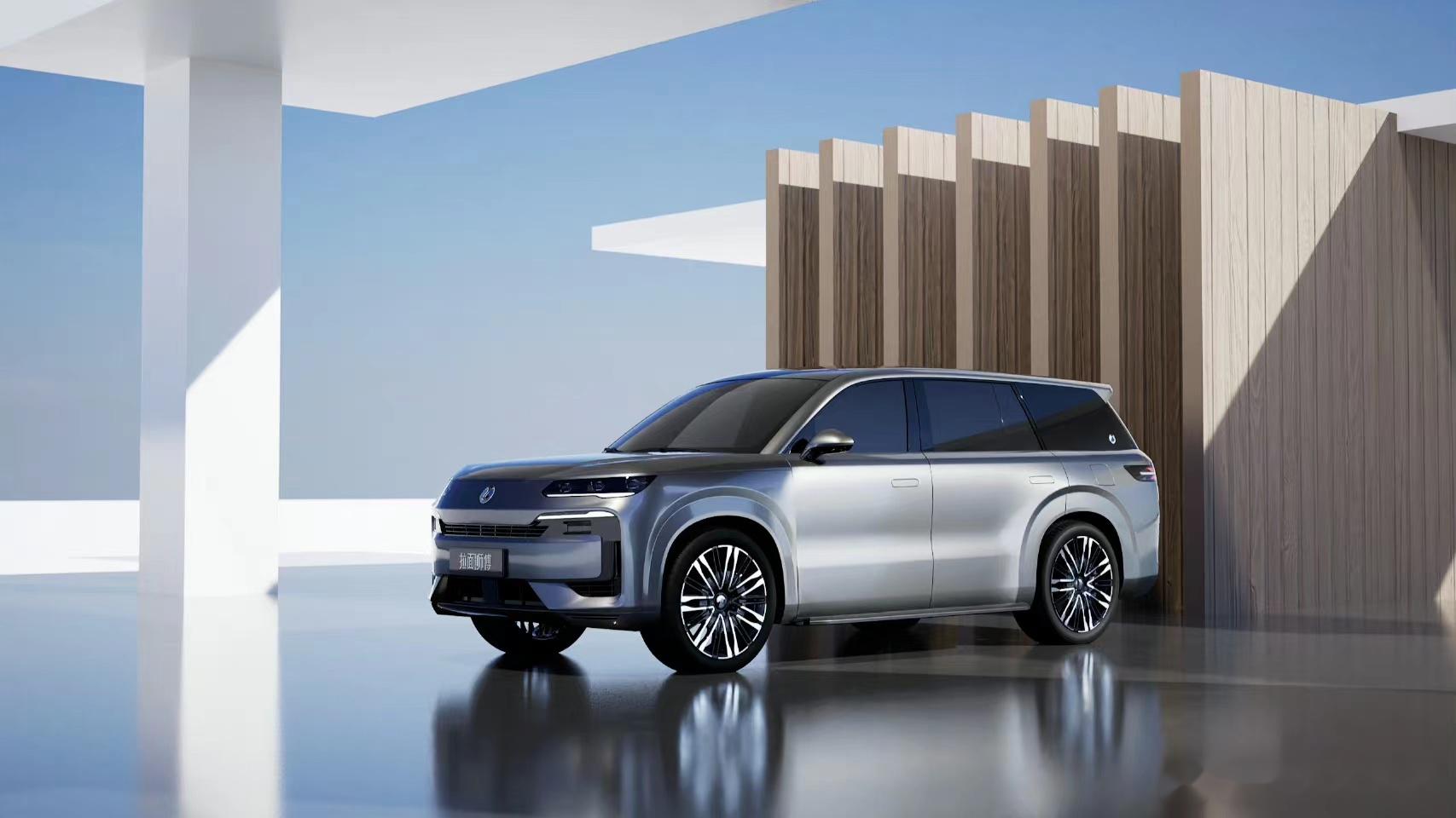 比亚迪旗下首款全尺寸大型城市suv腾势n9的消息越来越多,从渲染图看