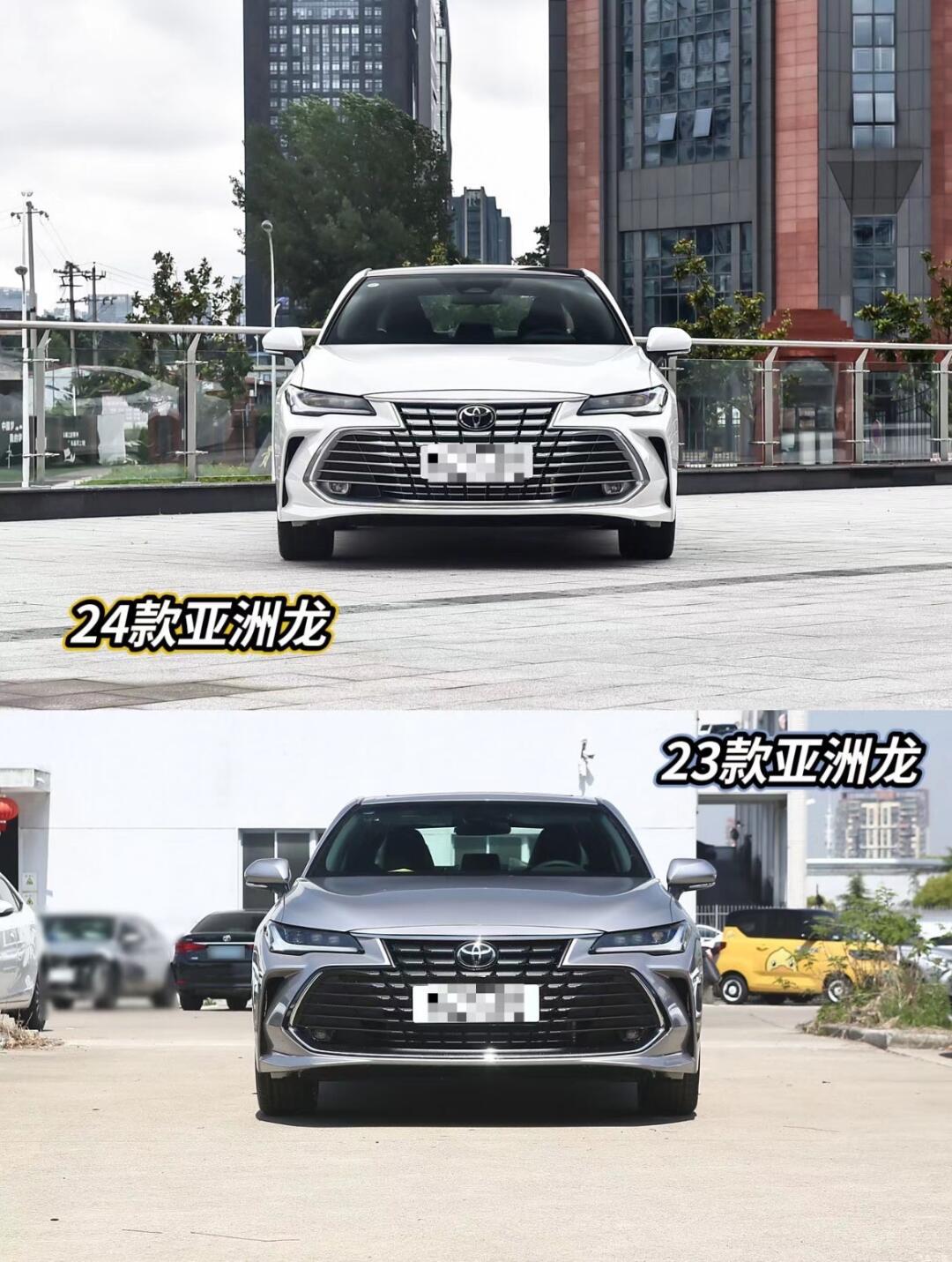 收藏7515新旧款亚洲龙对比(你更喜欢哪款