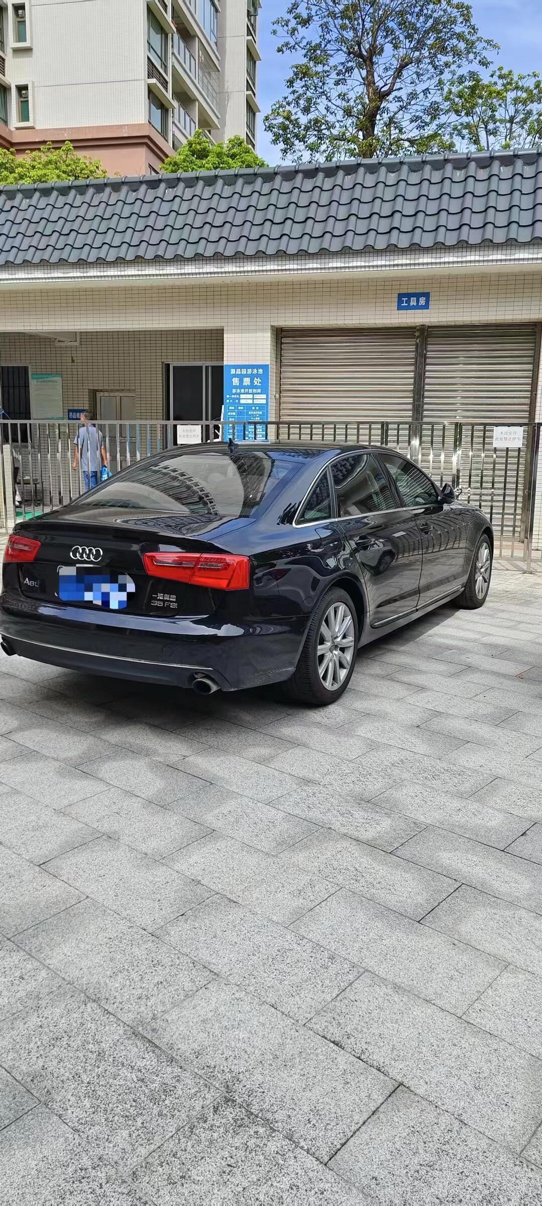 2012年奥迪a6l 35fsi豪华版,2.8l排量自吸 江门大老板一手用车(公