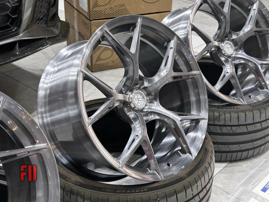 奥迪 a5 换套 facewheels 轮毂