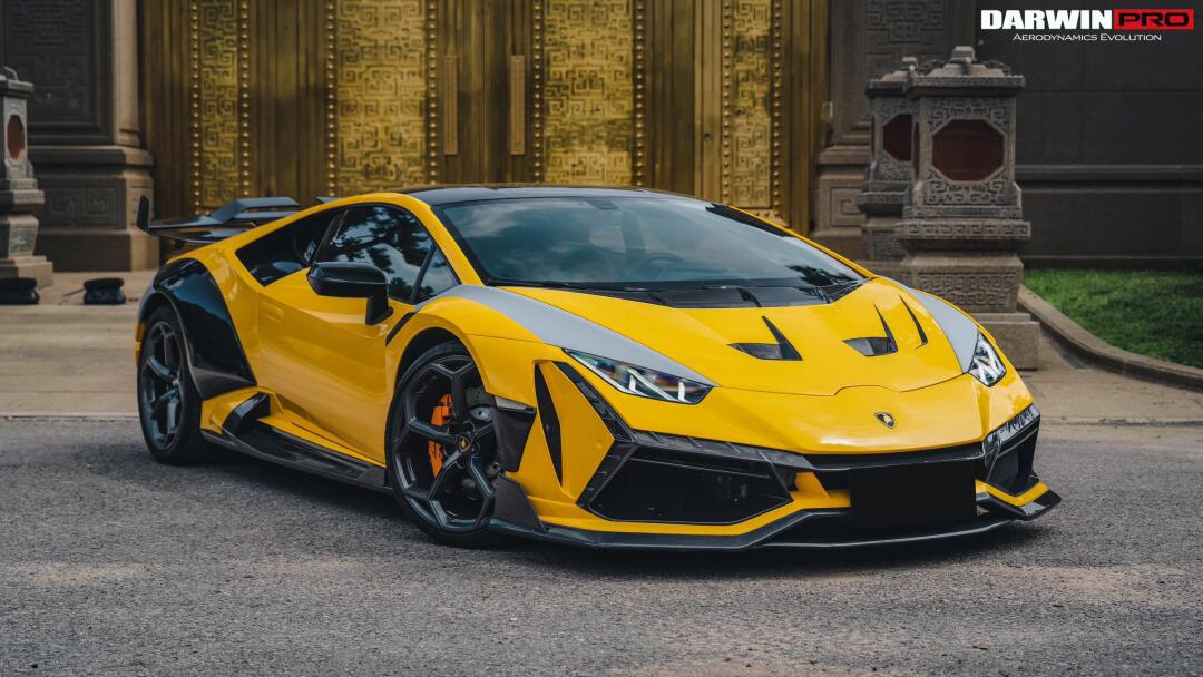 首都京城再添一台兰博基尼evo"lilith"宽体