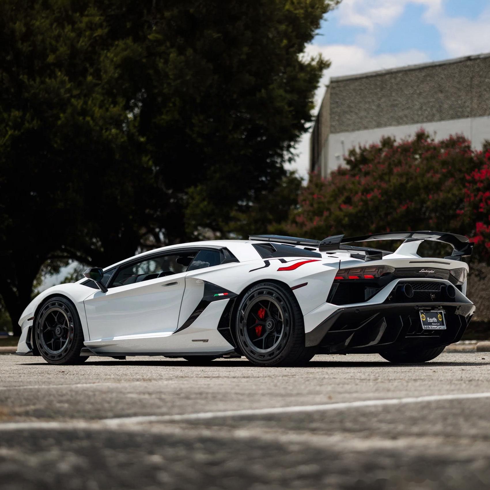 2019款 兰博基尼 aventador svj,升级brixton碳纤维桶形轮