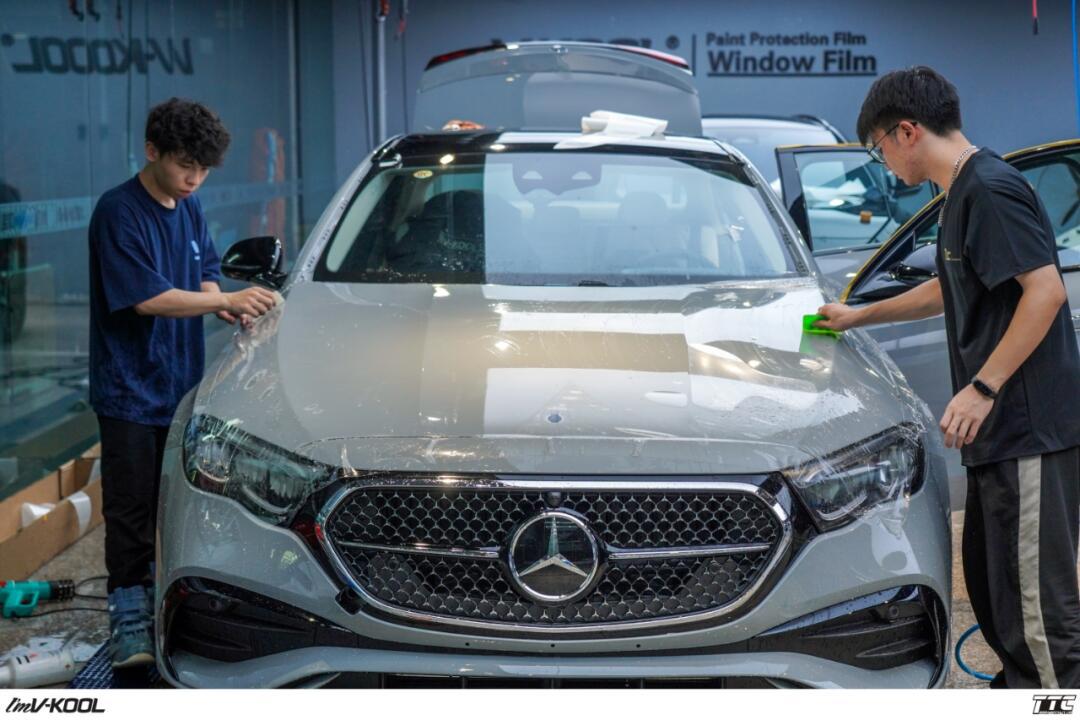 奔驰e威固隐形车衣v10装贴_奔驰e级社区_易车社区