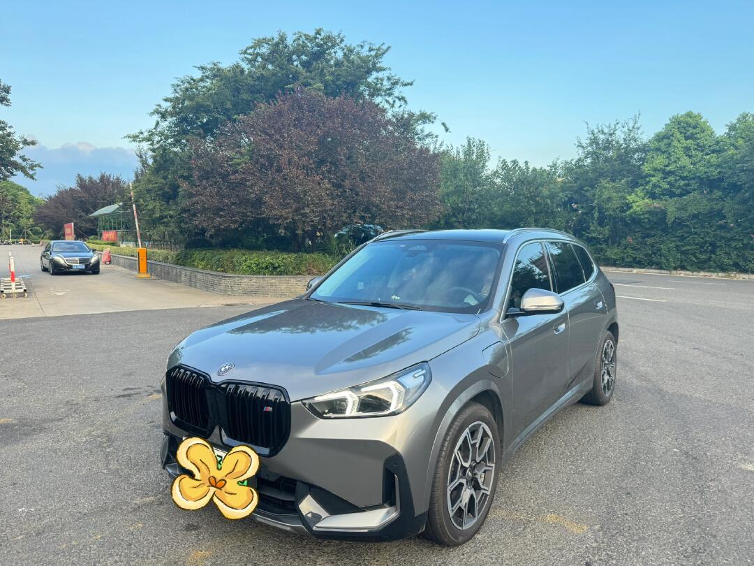 宝马ix1改色换中网～液态金属银_宝马ix1社区_易车社区