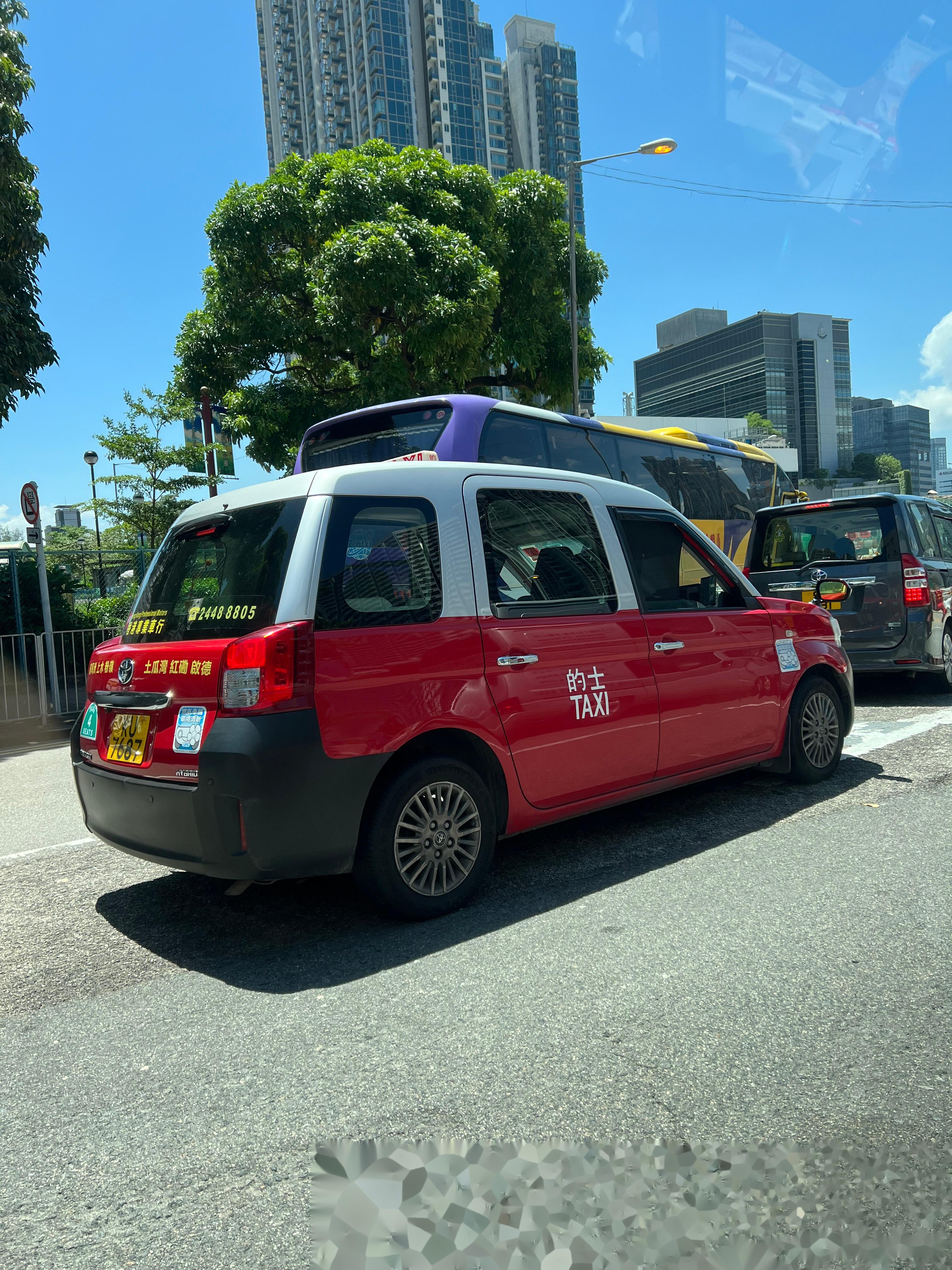 香港的士和武汉出租车的开法有点像