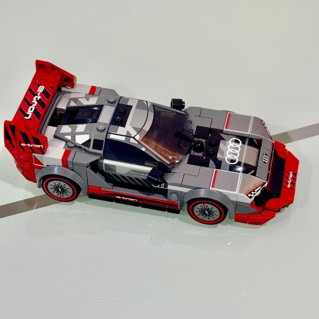 audi s1 e-tron quattro赛车乐高模型
