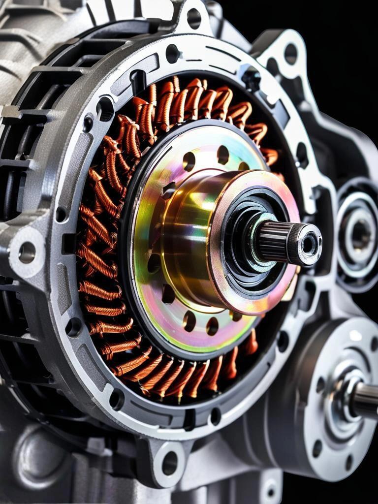 学习了,原来最开始新能源汽车用这种电机