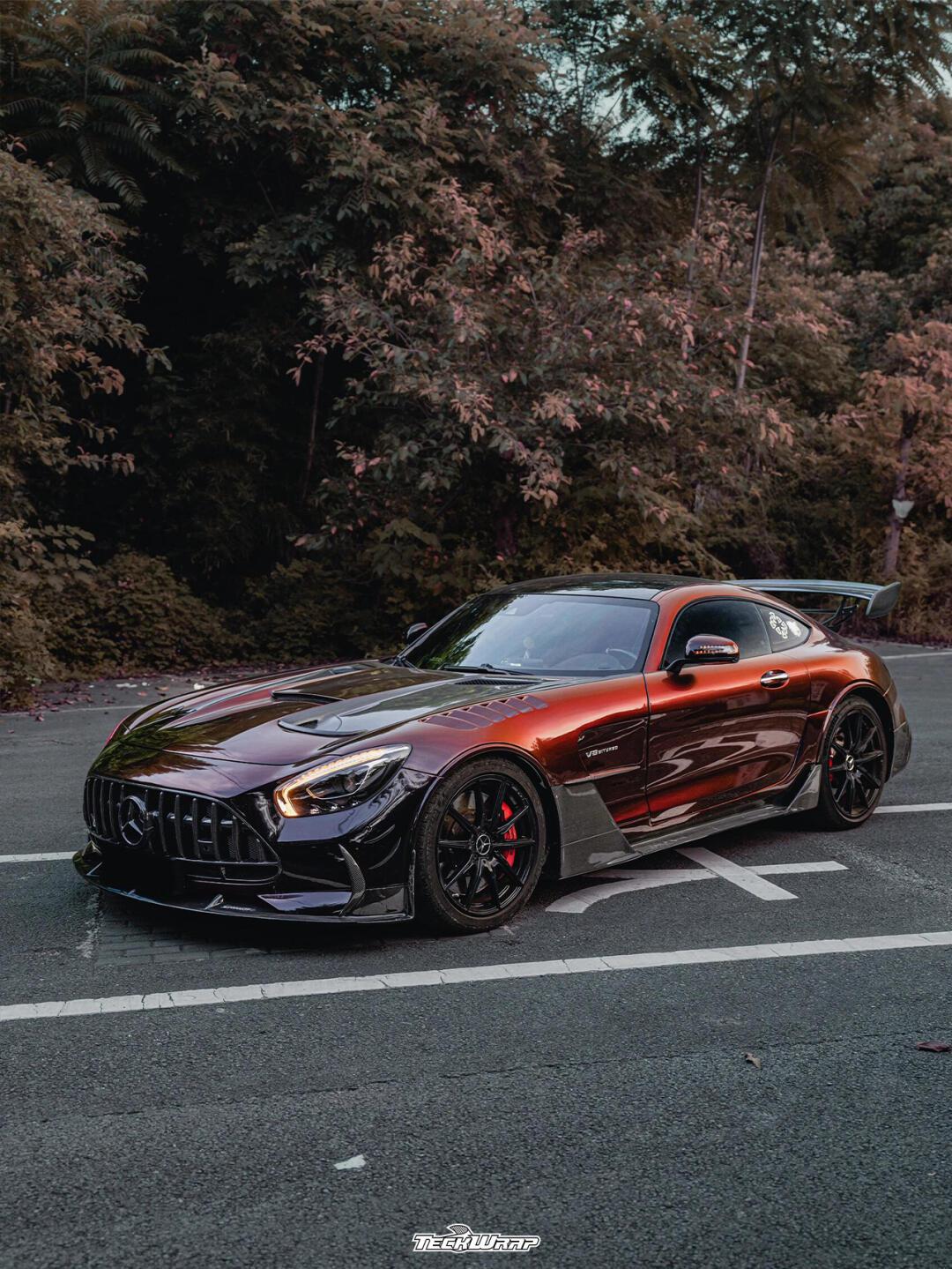 流光黑魅红amg gt90_奔驰gt amg社区_易车社区