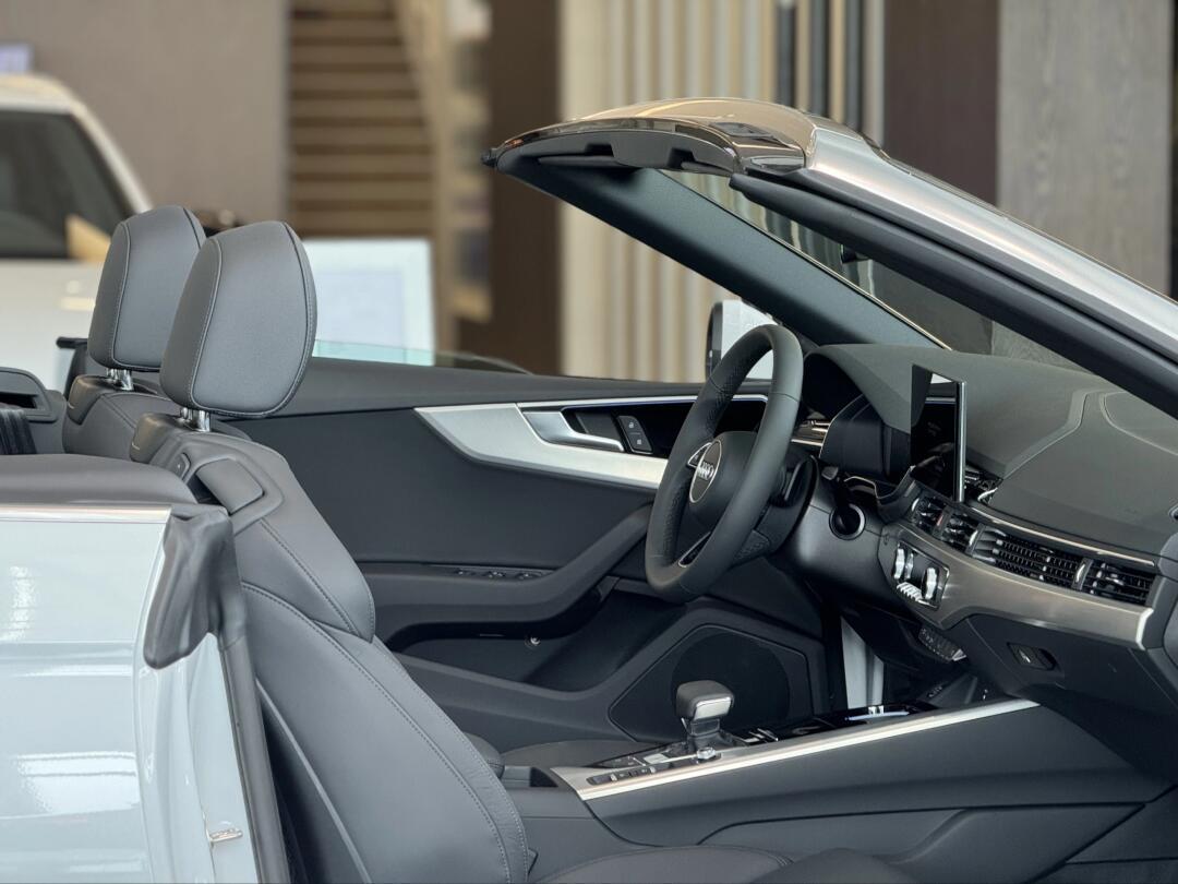 奥迪品味红色软顶a5敞篷车_奥迪a5社区_易车社区