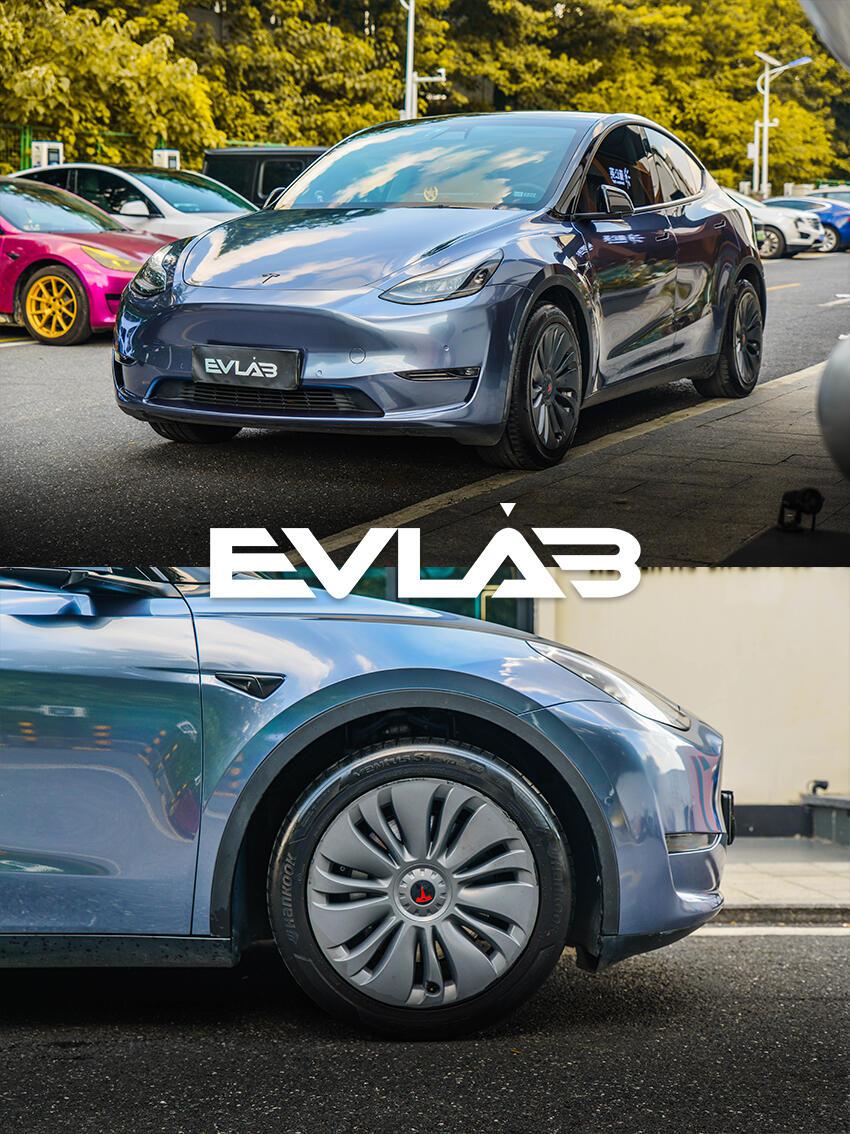 特斯拉model y|拜伦湾蓝一款容易被种草的色