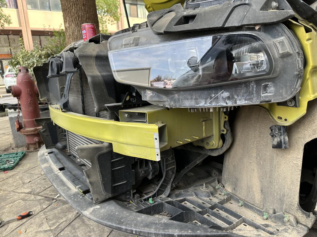 领克03换了前防撞梁.能不能买_领克03社区_易车社区