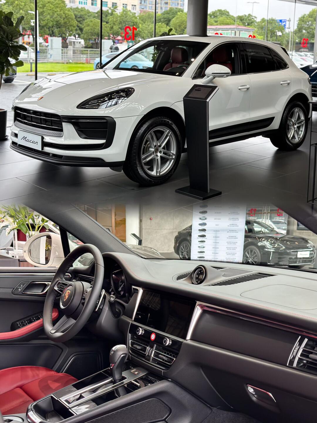 展厅现车|细花白macan 闭眼入_保时捷macan社区_易车社区