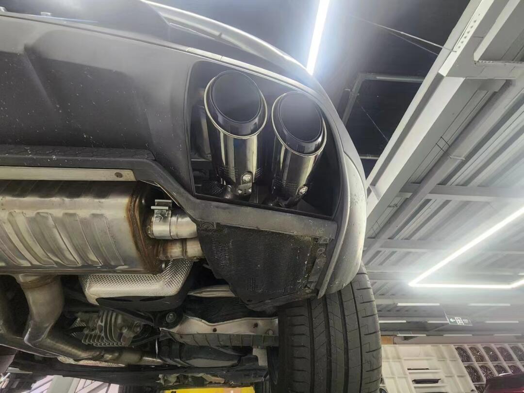 24款保时捷卡宴升级原厂运动排气声浪