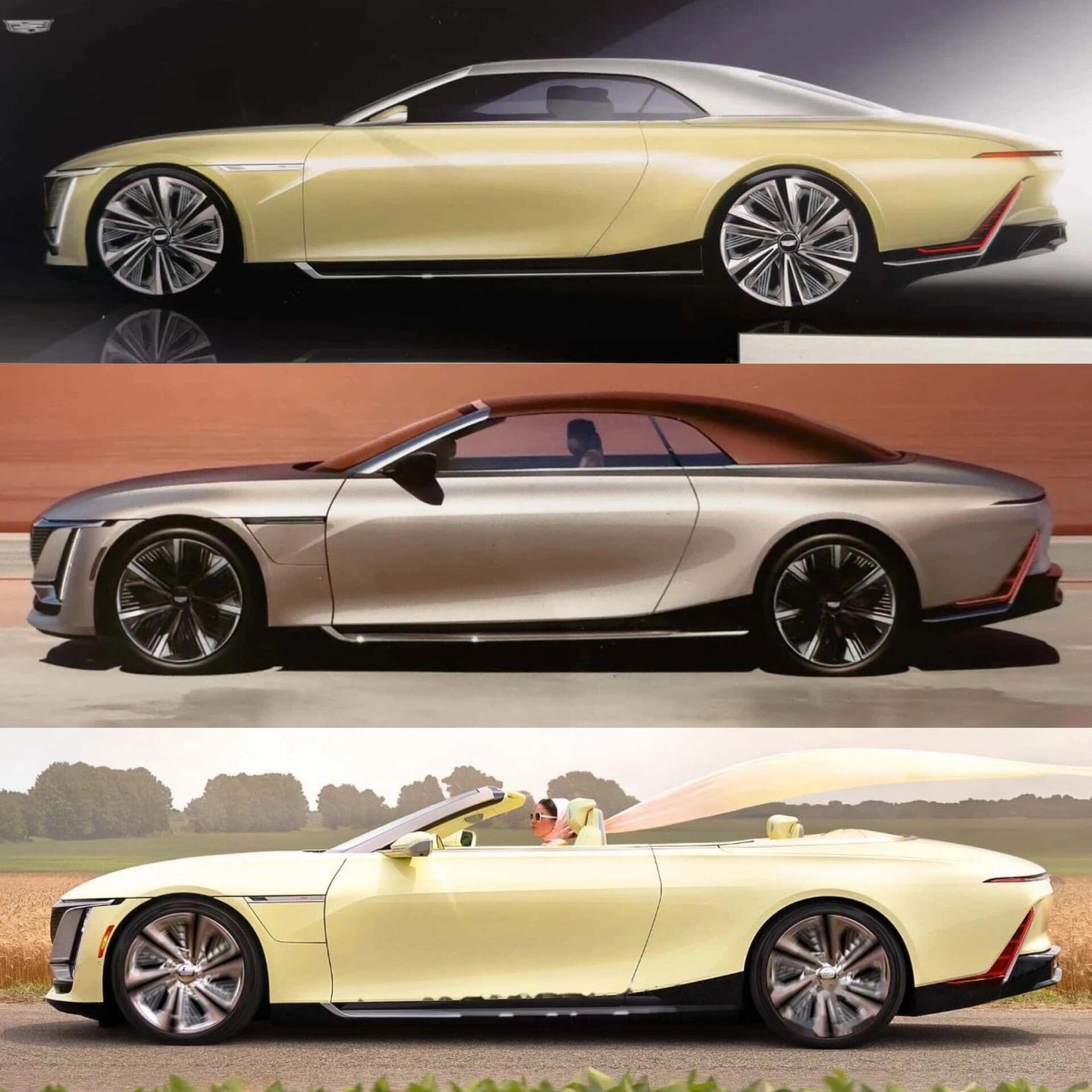 这个侧视应该是美式豪华巅峰,凯迪拉克概念车sollei