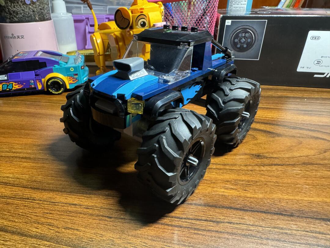 乐高60402,(monster truck)大脚车,狠不狠_汽车杂谈社区_易车社区