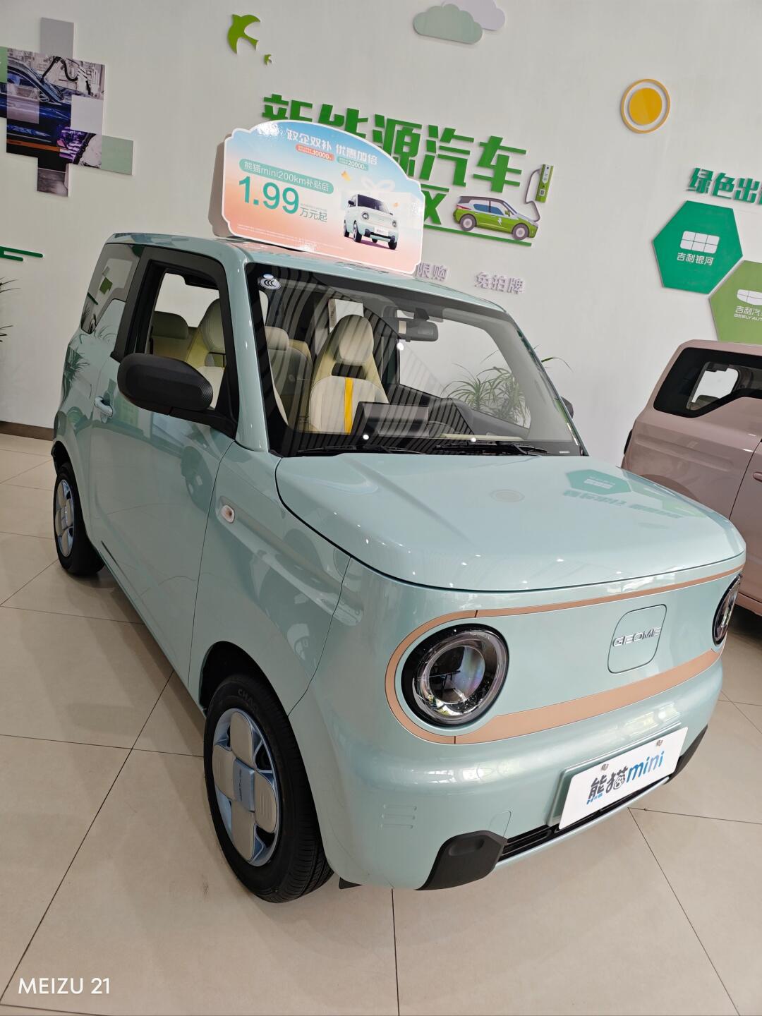 吉利熊猫迷你耐力熊,萌动我心