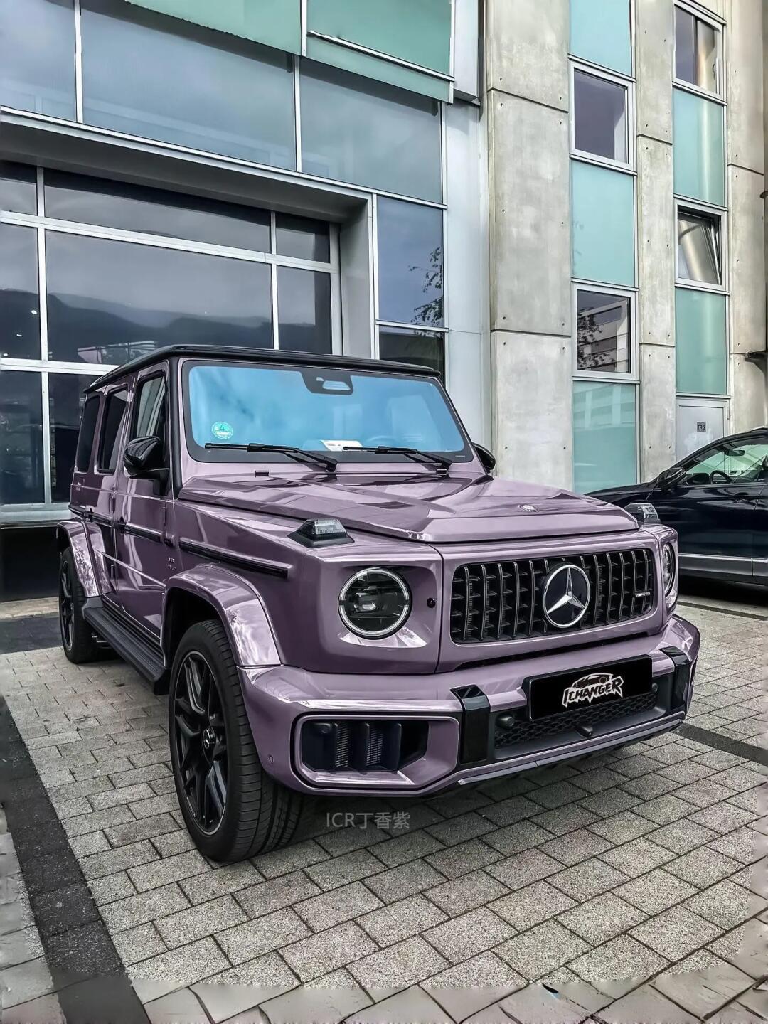 这紫色大g太优雅了_奔驰g级社区_易车社区