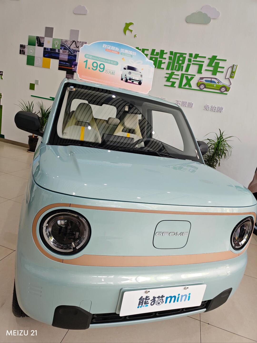 吉利熊猫迷你耐力熊,萌动我心