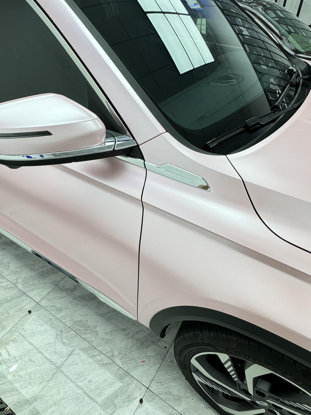 吉利星越改色|电光樱花粉|已完成73